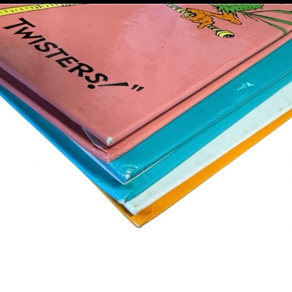3 Dr. Seuss Books hardback